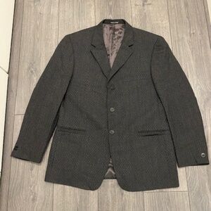 Versace Classic V2 Vintage Wool Single Breasted Blazer Size 52 / US 42